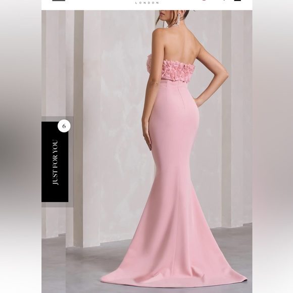 BRAND NEW NEVER WORN. StraplessGown/ formal dress/ bridesmaids dress /prom dress - Picture 3 of 4